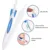 OLOEY Ear Cleaner Ear Wax Removal Tool Soft Spiral Earwax Cleaning Swab Kit Health Ear Plugs Слуховой Аппарат Smart Ear Care Tools