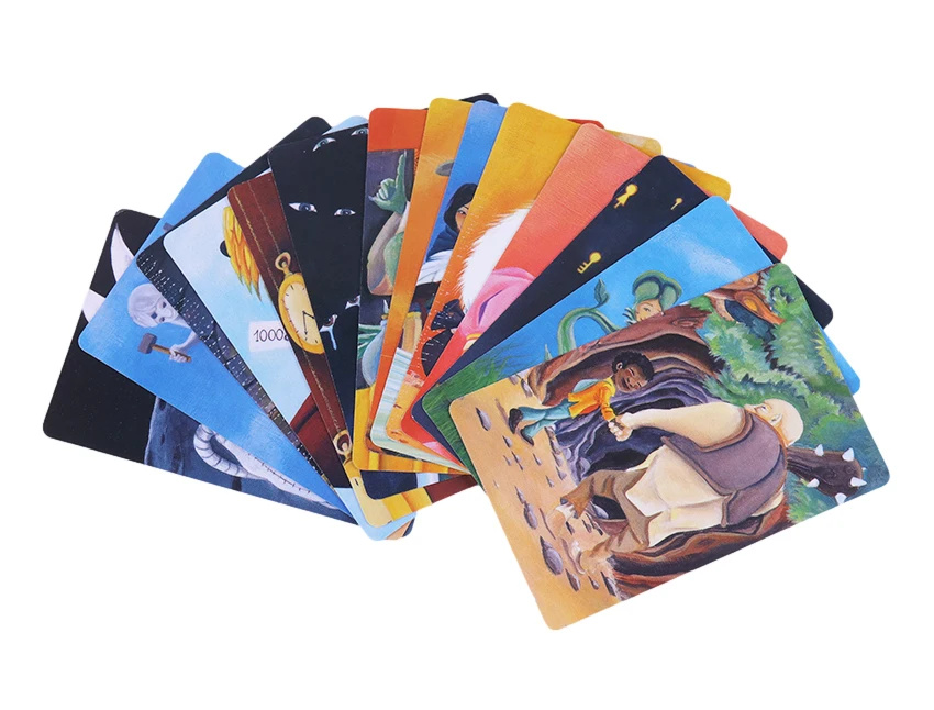 84 Cards Mini Tell Story Card Games Imagination Education Toys For Kids Home Party Fun Table Board Game Gifts