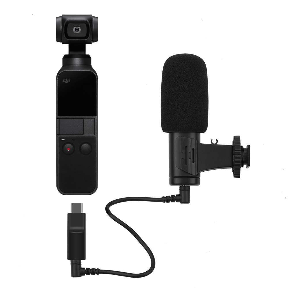 Карманный USB-C до 3,5 мм микрофонный адаптер микрофона для DJI OSMO карманная часть адаптер для наушников type-C до 3,5 мм FW3