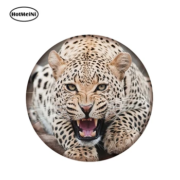 

HotMeiNi 12cm x 12cm Cheetah Circle Sticker Funny Body Window Car Stickers Vinyl Decals Car Styling Accessories