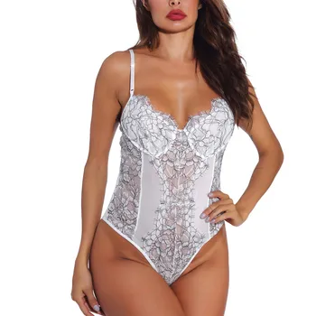 

Women Sexy Lingerie Lace Embroidered Transparent Erotic Sexy Underwear Babydoll Corset Langerie Porno Sexi Mujer Sexy Costumes