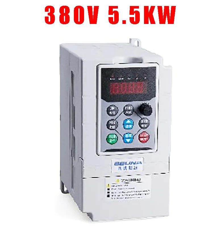 

380V 5.5KW Solar Compressed Water Pump VFD DC-to-AC Inverter Converter of 380V Triple (3) Phase Output