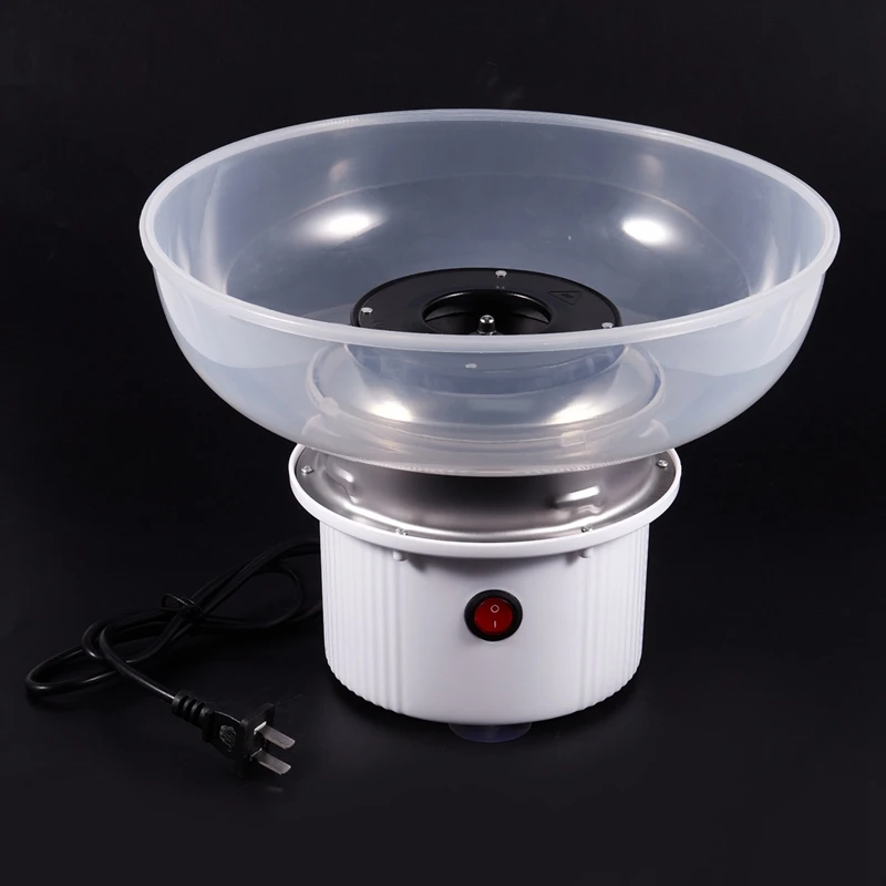 Electric Cotton Candy Machine Sugar Cotton Candy Maker Party DIYPortable Cotton Sugar Floss Machine(EU Plug