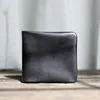 PNDME high quality soft genuine leather men's short wallet casual simple youth full cowhide thin credit card holder black purse 4
