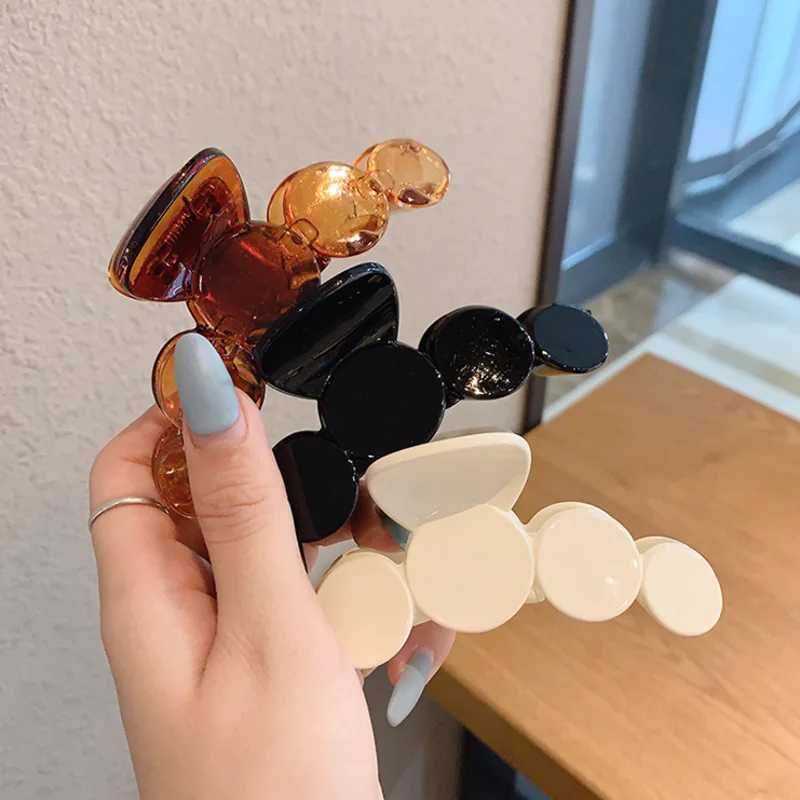 

DISCICI 2020 New Fashion Pan Hair Large Head Clip Back Head Spoon Bath Fixed Hair Clip Hairpin Women's Clip Headdress OH2033