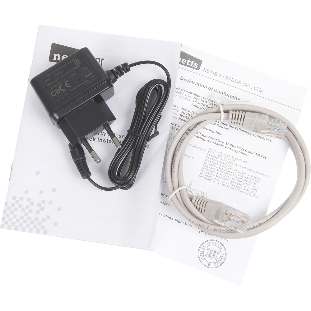 Роутер беспроводной Netis WF2409E N300 10/100BASE-TX белый