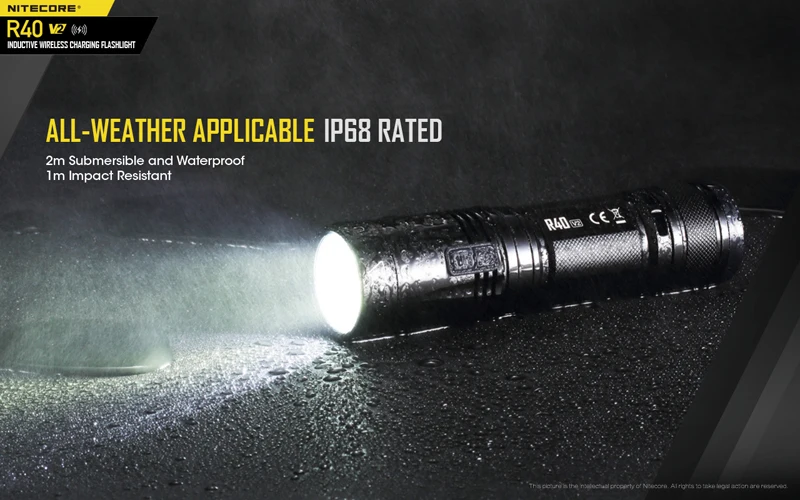NITECORE R40 V2 Wireless Charging Flashlight (23)