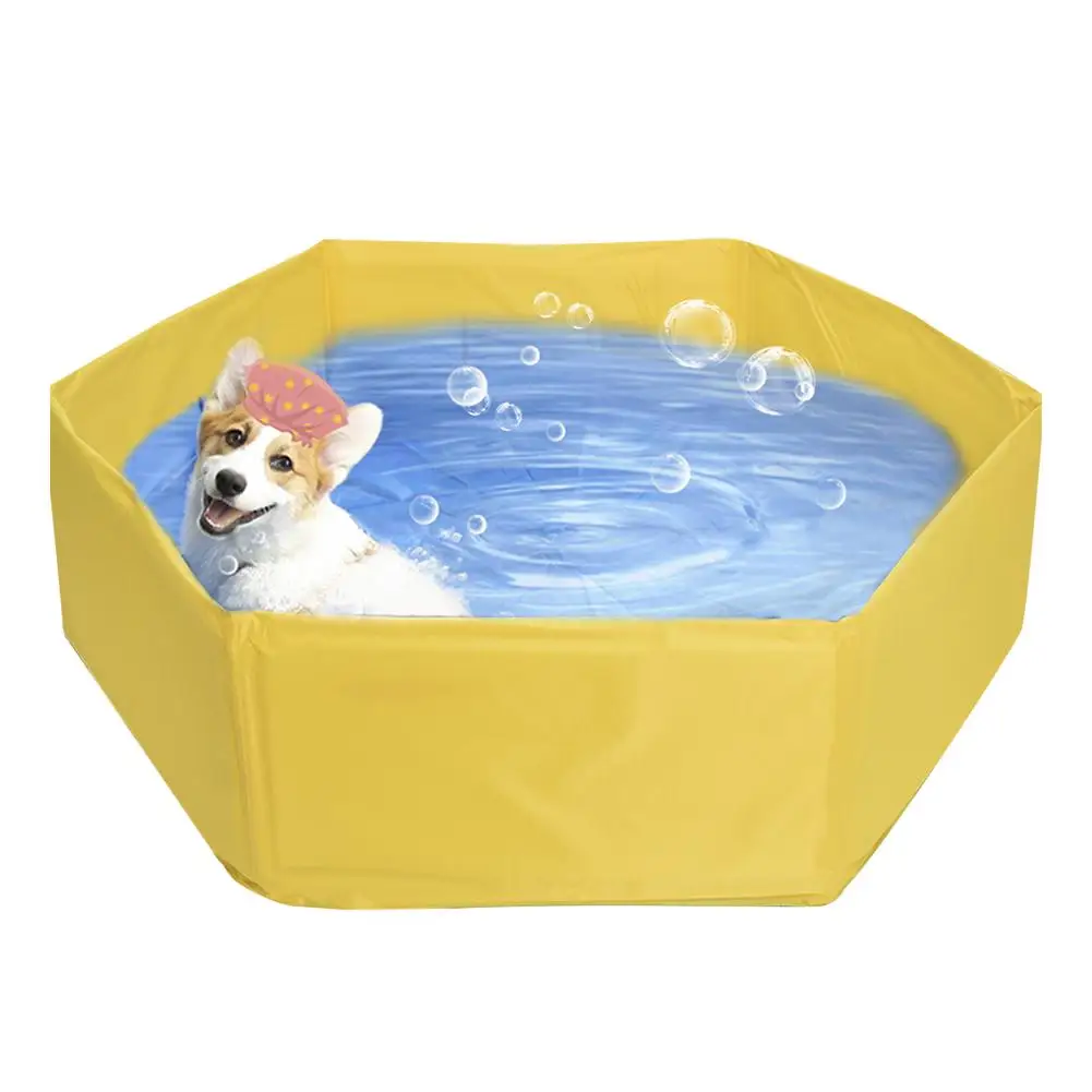 Collapsible Pet Bath Tubs Pet Dog Swimming Pool Portable Foldable Pool