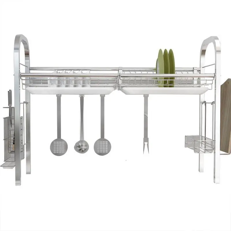 

Storage Organizer Cosas De Accessories Organization Scolapiatti Stainless Steel Mutfak Organizador Cocina Cuisine Kitchen Rack