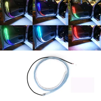 

Safety Car Light 0.3cm thickness 2x Car Door Open Lamp LED Light Flash