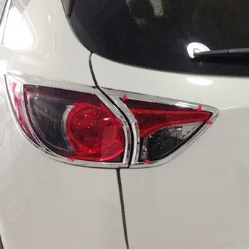 

ABS Chrome For Mazda CX-5 2013 2014 2015 2016 accessories car styling Car Tail Light cover Cover Trim