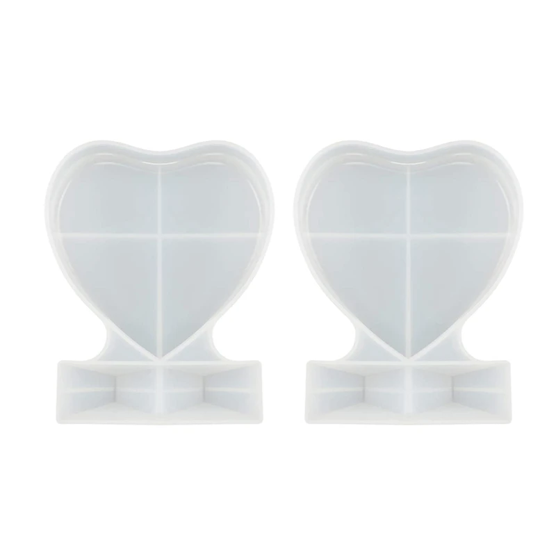 

Photo Frame Epoxy Resin Mold Large Heart Picture Frame Silicone Molds for Home Decoration DIY Crafts and Handmade Gifts