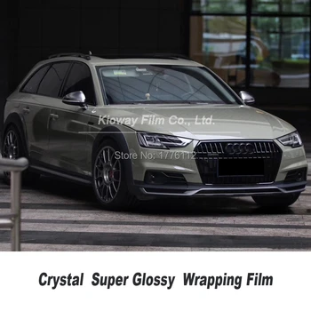 

Highest quality gloss wrapping film vinyl foil combat green wrap vinyl car rapping Car wrapping Foil quality Warranty