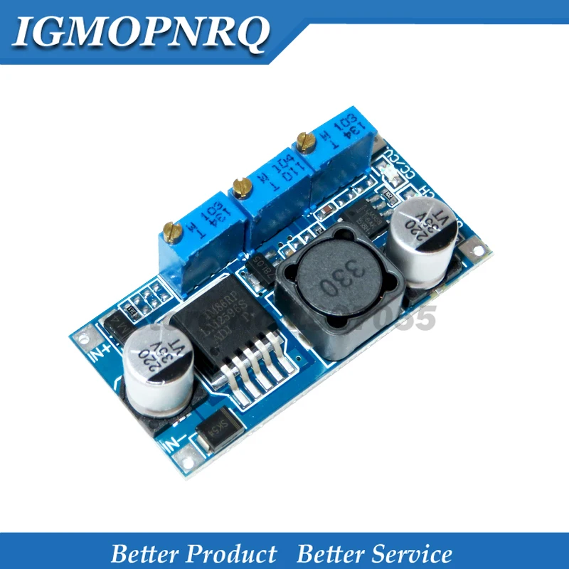 

10PCS LM2596 LED Driver DC-DC Step-down Adjustable CC/CV Supply Module