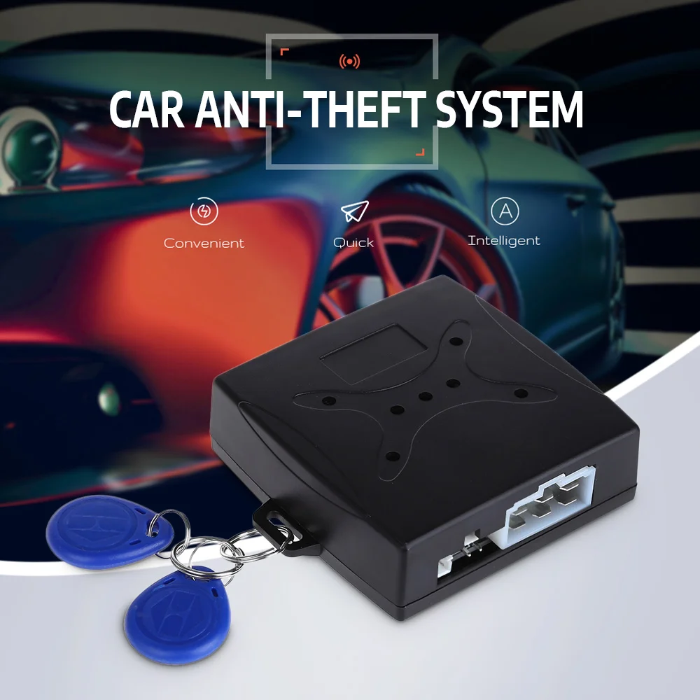 Кнопка зажигания двигателя автомобиля RFID замок стартер бесключевое устройство