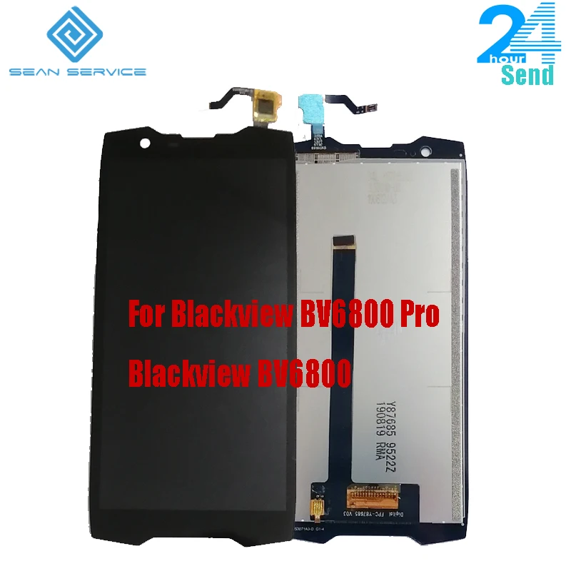Для оригинального Blackview BV6800 BV6800 Pro ЖК-дисплей+ кодирующий преобразователь сенсорного экрана в сборе Замена 5,7 ''FHD 18:9 ips дисплей