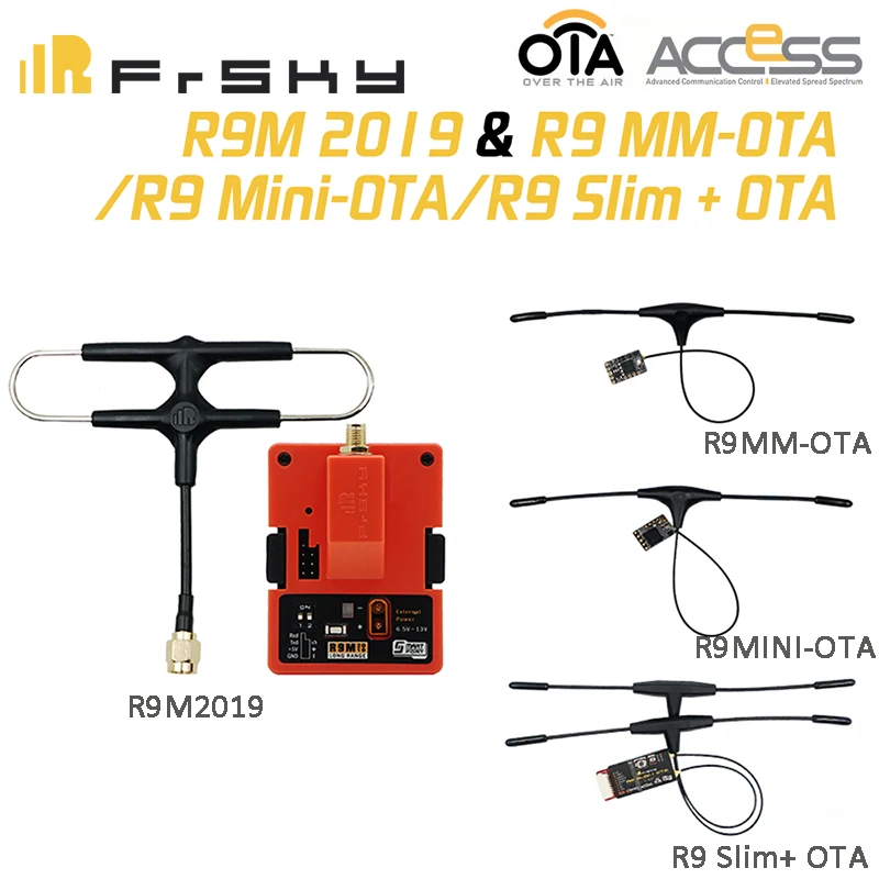 FrSky R9 серия Long Rang комбинированная система R9M2019 с R9Mini OTA/ R9MM Slim + OTA комплект