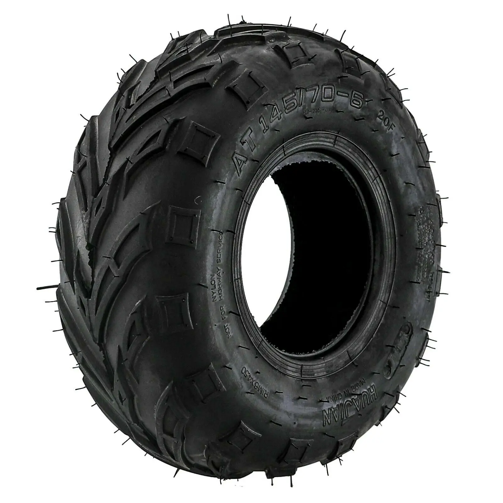 Pneumatico A Fiamma Tubeless 145/70-6 Pneumatico Knobby Per Suzuki Lt50 Quad Bike 50Cc 70Cc Atv 6 Pollici 145X70-6