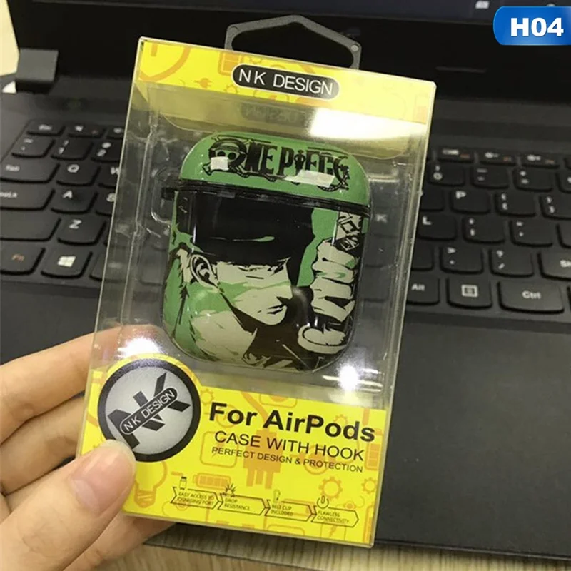 Японский мультфильм аниме цельный беспроводной Bluetooth гарнитура ЖЕСТКИЙ чехол для Apple AirPods 1/2 забавная защитная коробка