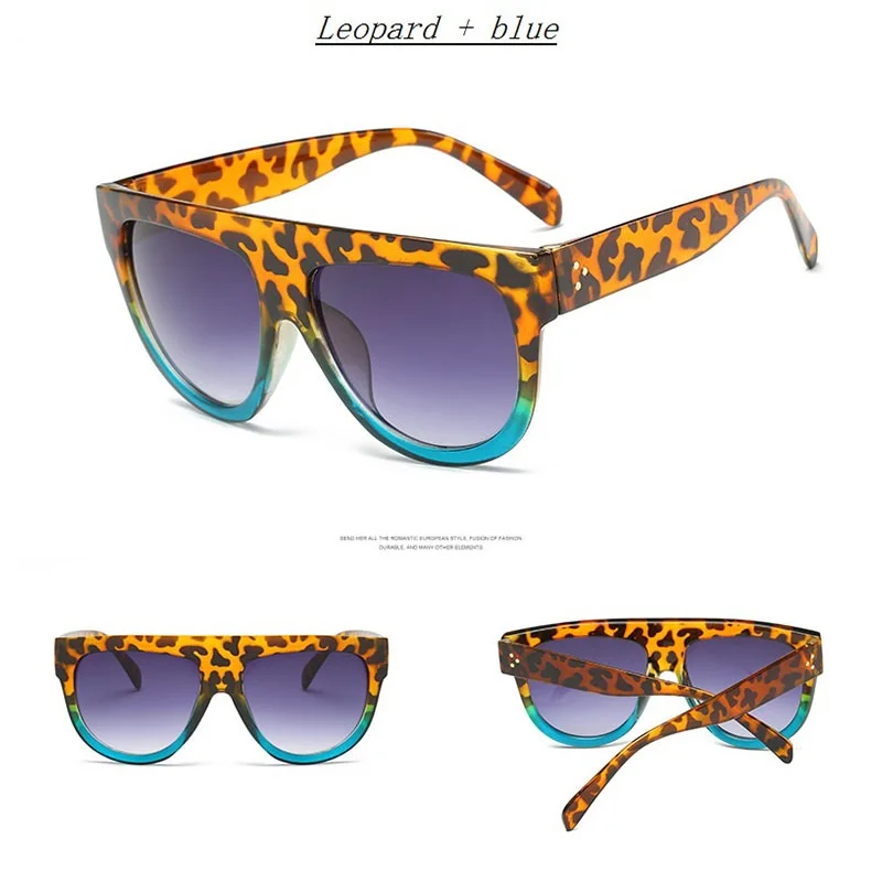 Новые солнцезащитные очки в большой коробке, модные брендовые солнцезащитные очки, трендовые женские солнцезащитные очки, большие Винтажные Солнцезащитные Очки