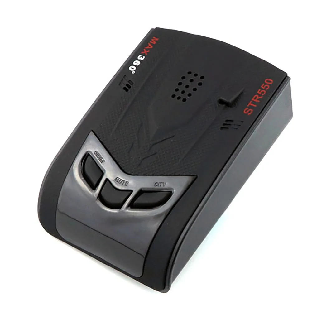 

Black Laser Radar Speedometer Car Speed Detector 360 Degree Protection Icon Display Tone Alerts Car Accessories