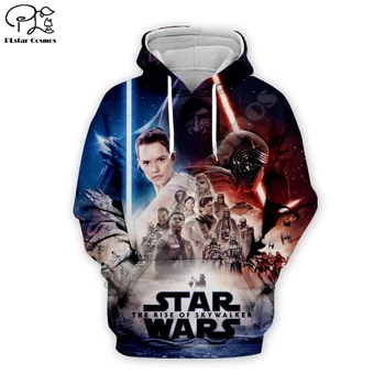 

Newest Star Wars Hoodie 3D Print Top Long Sleeve Cool Design Men Sweatshirt Casual Men's Sportswear Fashion Skull Jacket ST-006