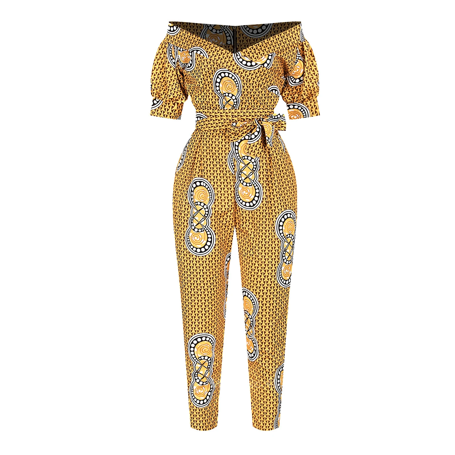 Combinaison Africaine Dashiki pour femmes 22