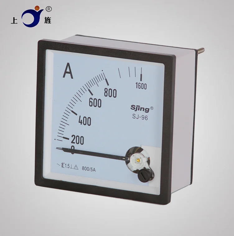 1Pcs SJ96 AC 50A 75A 100A 150A 200A 250A 300A 400A 500A 600A 750A 800A Messbereich Panel Montage amperemeter Ampere Meter CP-96