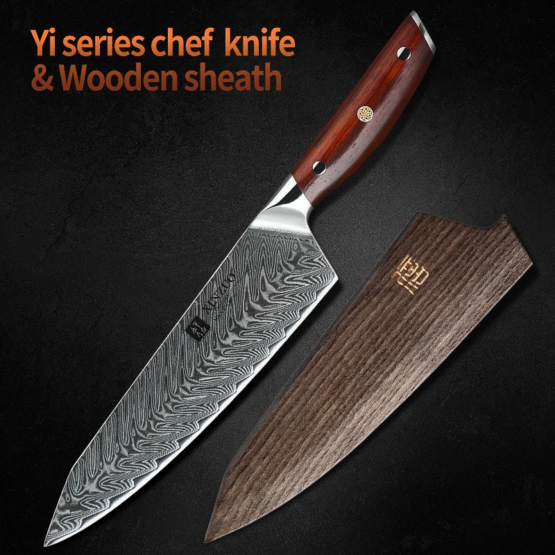 with Wooden sheath