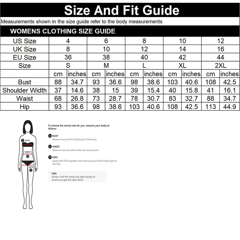 size chart 800
