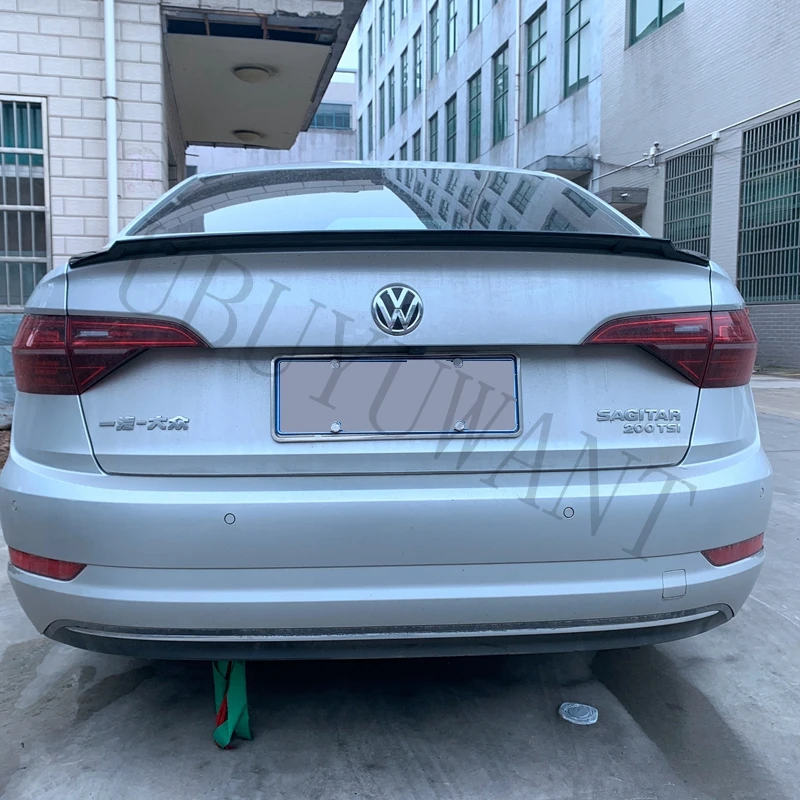 Для спойлер Jetta Высокое качество ABS Материал заднее крыло праймер цвет задний спойлер для Volkswagen спойлер Jetta