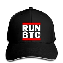 Бейсбольная кепка на заказ RUNer BTC Bitcoin с криптовалютой(черная) Мужская бейсболка с принтом Бейсболка snapback Кепка
