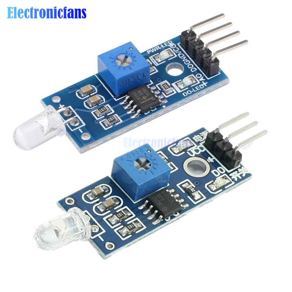 LM393 Light Sensor Module 3Pin/4Pin 3.3V 5V Photosensitive Diode Sensor ...