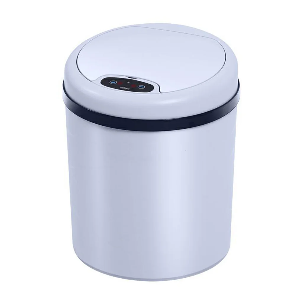 Plastic Automatic Trash Can with Odor-Absorbing Filter Wide Opening Sensor Kitchen Trash Bin JS21 - Цвет: as picture