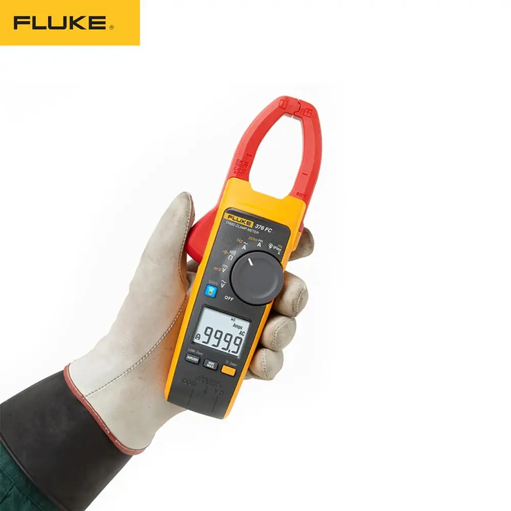 Fluke 376 FC True RMS 1000A AC/DC клещи с iFlex 2500A AC с нист-отслеживаемым сертификатом калибровки Fluke 376-FC