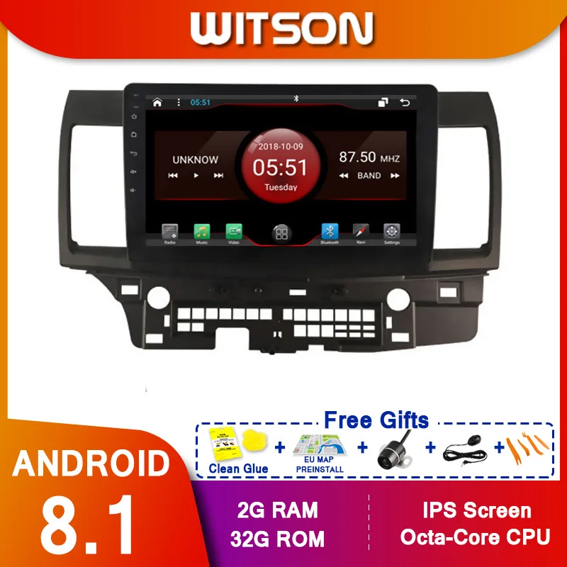 WITSON 10 2 &quotFULL HD сенсорный экран Android 0 Восьмиядерный Автомобильный GPS