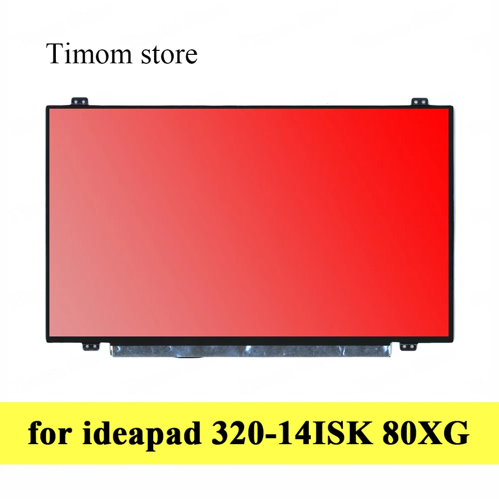 Для Lenovo Ideapad 320 14ISK название модели 80XG 14 0 1366*768 1920*1080 TN IPS Full HD eDP 30 контактный ЖК экран матрица с отверстиями для