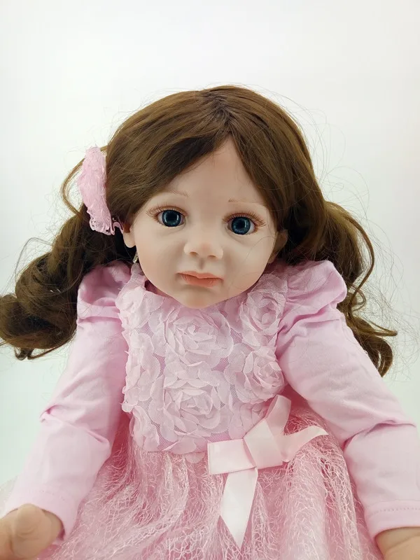 NPK новорожденных Reborn Baby Dolls силиконовая Одежда для куклы кукла "малыш" для девочек принцесса малыш мода Bebes Reborn Dolls