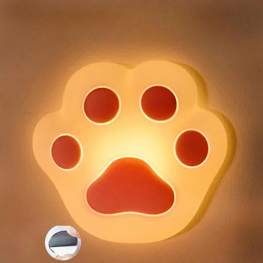 3d Print Cats Claw Lamp Night Light Decorative Cute Cartoon Cat Claw Shape Bedside Night Light Pat Lamp For Living Room Led Night Lights Aliexpress