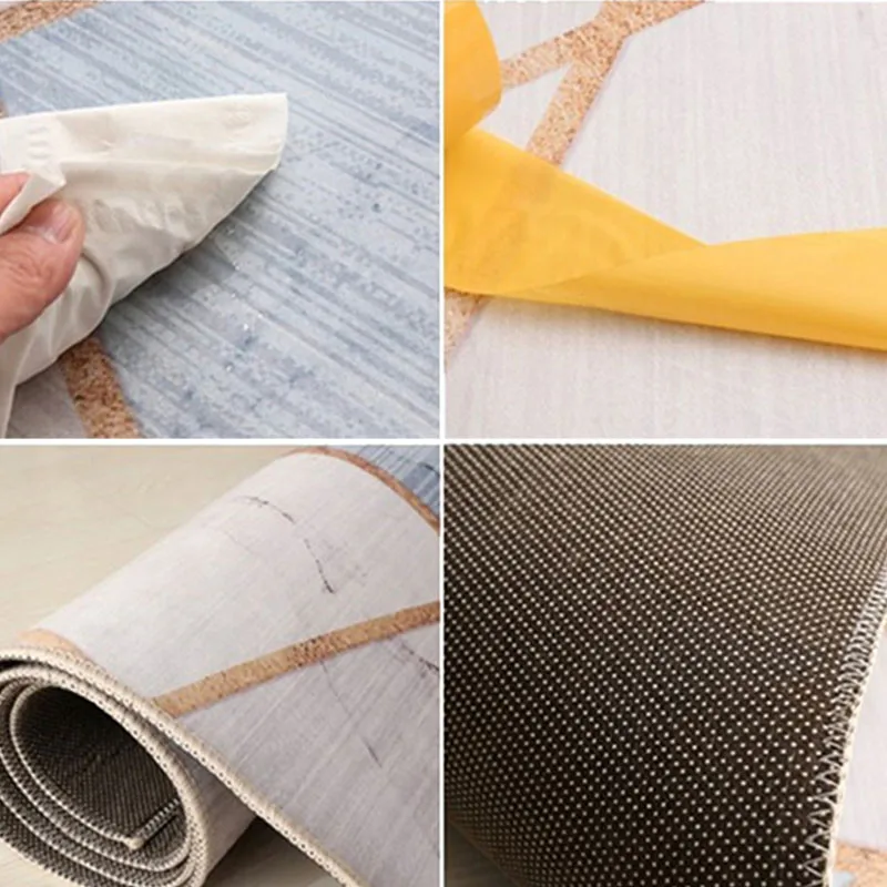 RFWCAK Nordic Marble Carpet for Living Room Area Rugs Anti-slip badroom Large Rug Coffee Table Mat Bedroom Yoga Pad Home Decor