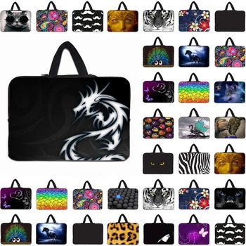 

Waterproof Protector For Macbook Air Pro 13.3 2020 Pro 16 Case Neoprene 10/12/11/14/15/17 inch Notebook Laptop Carry Handle Bags