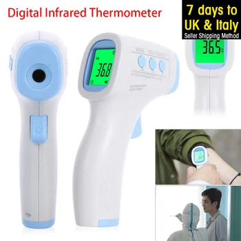 

Hot Non-contact Infrared Forehead Thermometer Baby Adult Digital Thermometer Gun Measurement Meter Prevents Cross-infection
