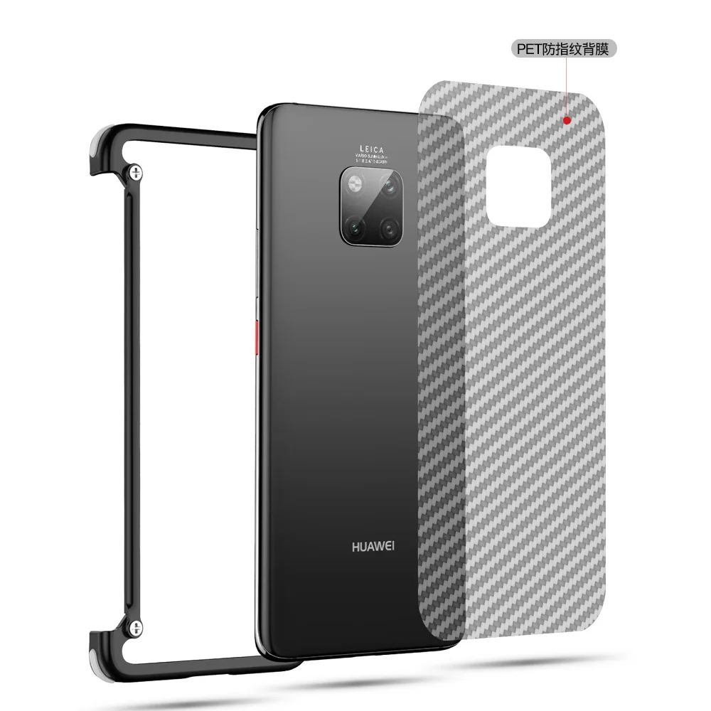 OATSBASF с подушкой безопасности металлический корпус для телефона Huawei Mate 30 pro 20 20pro