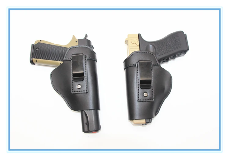 IWB Скрытая кожаная кобура для Sig Sauer P226 SP2022 P229 P250 Glock 17 19 43 Beretta 92 кобура аксессуары
