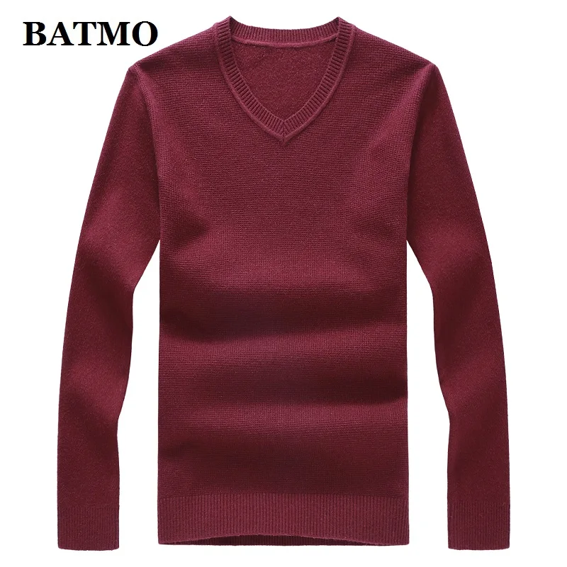 BATMO Новое поступление осенние высококачественные повседневные мужские свитера, мужской свитер, большие размеры M-8XL 9993