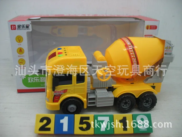 

Hot Sales Rolf Star Toy Factory 6874 Inertia Mixer Truck CHILDREN'S Toy Car Simulation Car Model