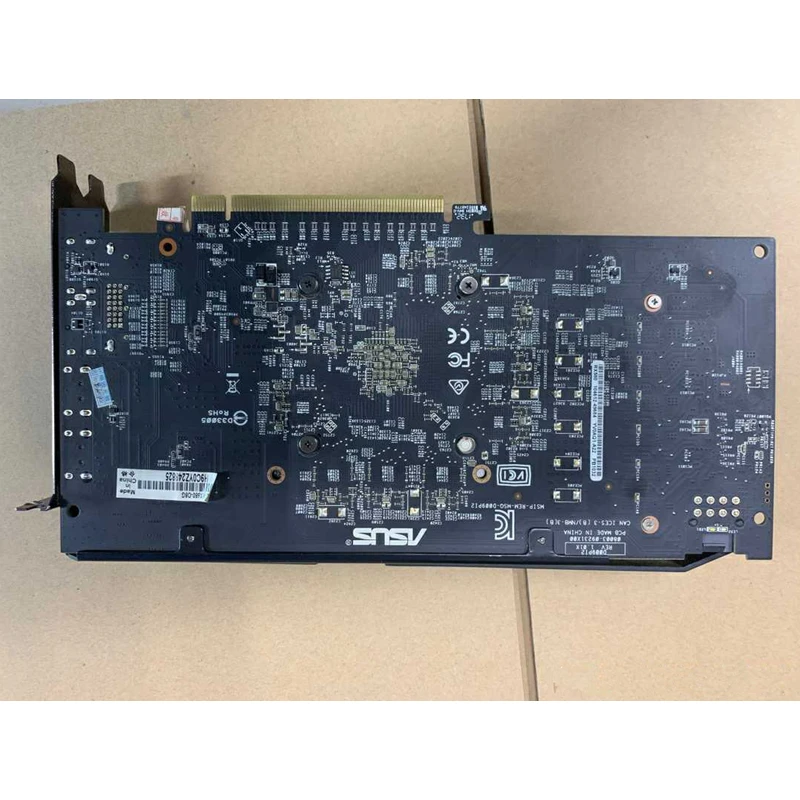 Видеокарта ASUS RX 580 8 Гб GPU AMD Radeon RX580 8 Гб графические карты PUBG компьютерный игровой экран VGA DVI HDMI видеокарта 570 560 550-5