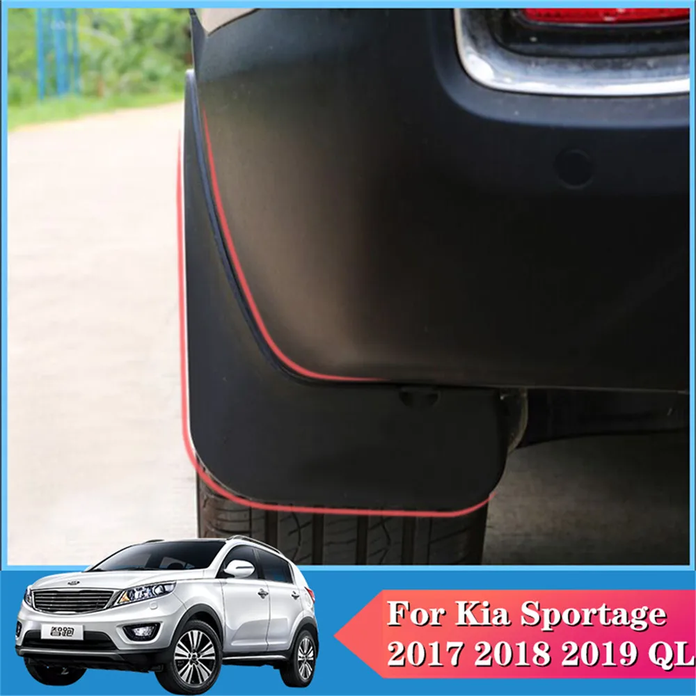 4 шт. для Kia Sportage QL аксессуары Брызговики автомобильные передние задние брызговики Брызговики крыло вспышки