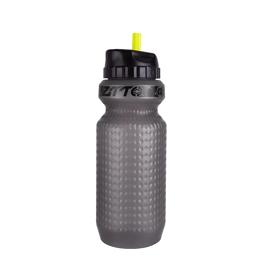 ZTTO 650 мл MTB Бутылка Для Воды, велосипедная пластиковая бутылка для напитков, дорожный велосипед, для прогулок, спорта, кемпинга, портативная чашка для горного велосипеда - Цвет: Black