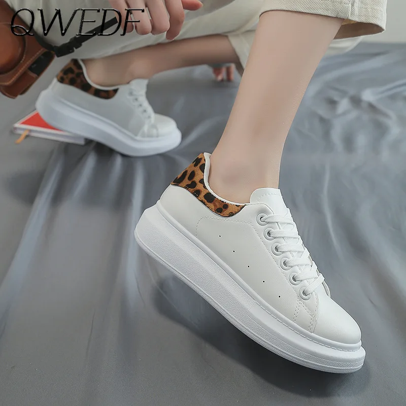 Women Leopard Sneakers Shoes Fashion Pu Comfortable Shoes Sexy Leisure Women's Mesh Tennis Shoes Tenis Feminino H1-43